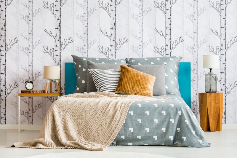 Bedroom Wallpaper Installation in Kansas City, MO