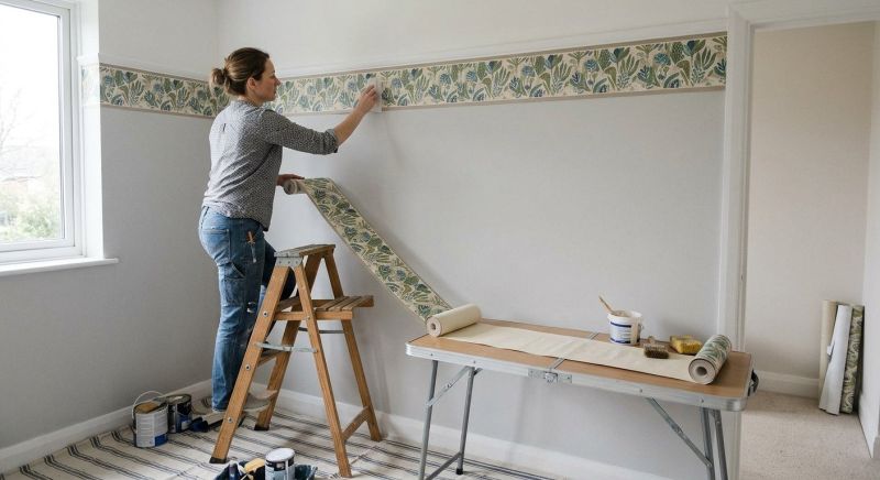 Hallway Wallpaper Installation in Denver County, CO