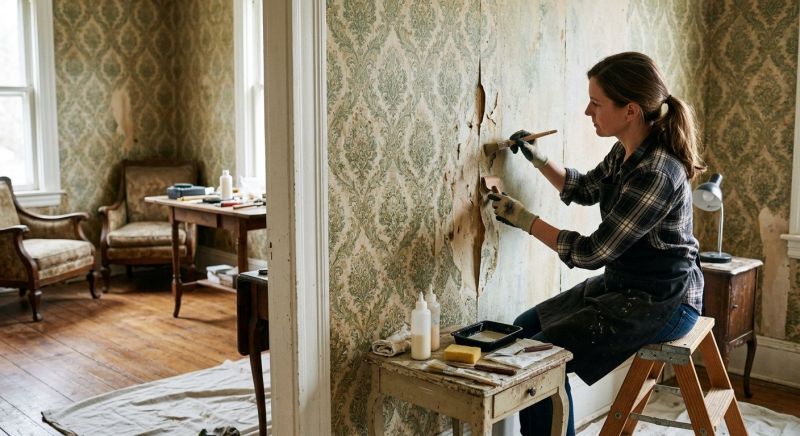 Wallpaper Restoration in Kansas City, KS