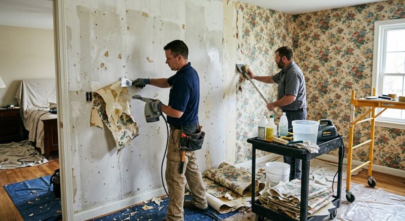 Wallpaper Stripping in Conroe, TX