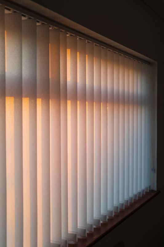 Shades on a Bedroom Window