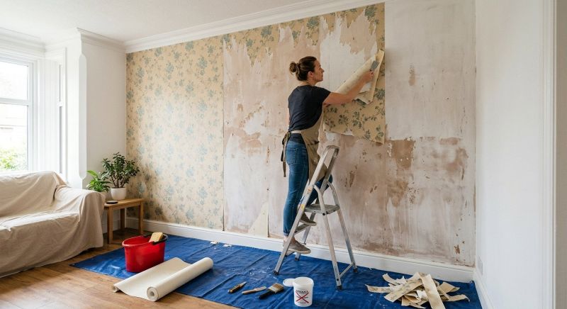 Hallway Wallpaper Installation in Denver, CO