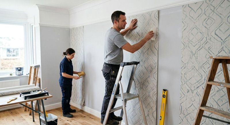 Kitchen Wallpaper Installation in Denver County, CO