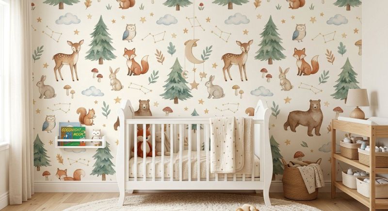 Nursery Wallpaper Installation in Olathe, KS