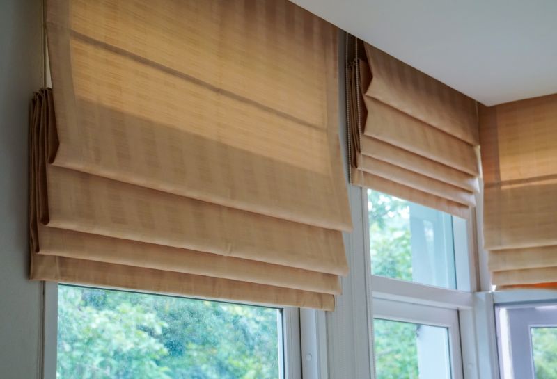 Roman Shades Installation