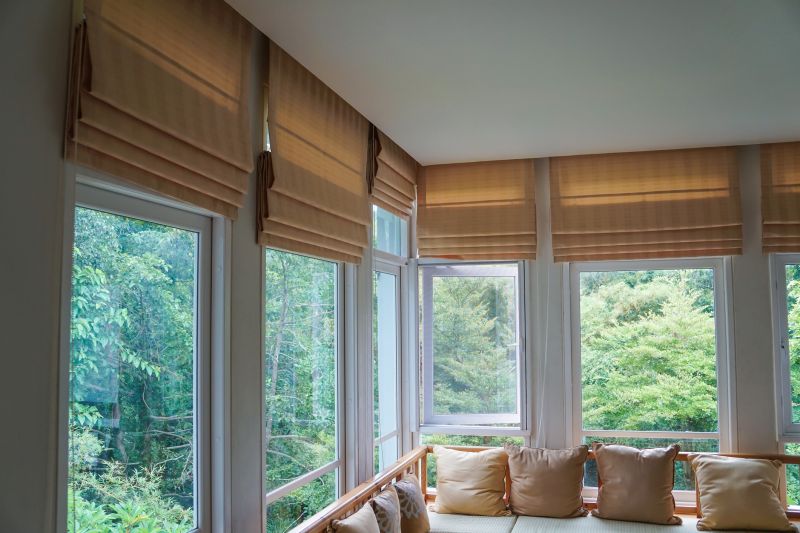 Roman Shades Installation in Denver, CO