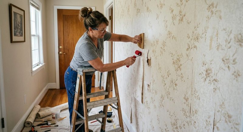 Wallpaper Patching in Conroe, TX