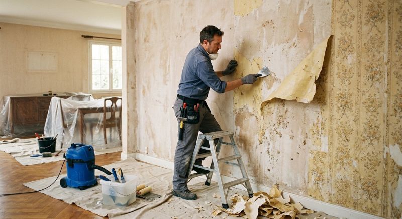 Wallpaper Removal Service in Sacramento, CA