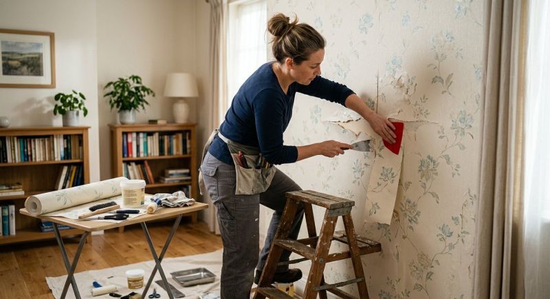 Wallpaper Repair in Olathe, KS