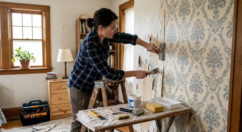 Wallpaper Repair in Overland Park, KS