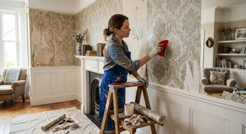 Wallpaper Restoration in Roswell, GA