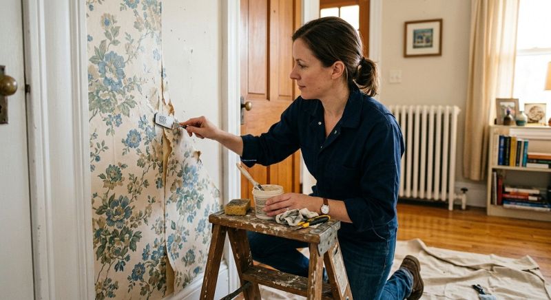 Wallpaper Seam Repair in Alpharetta, GA