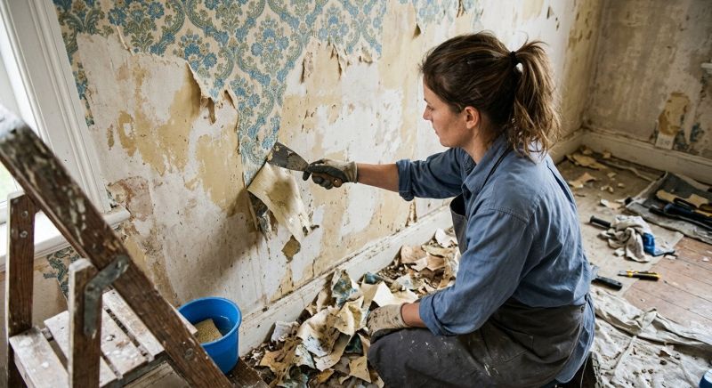 Wallpaper Stripping in Roseville, CA
