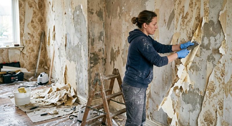 Wallpaper Stripping in Conroe, TX