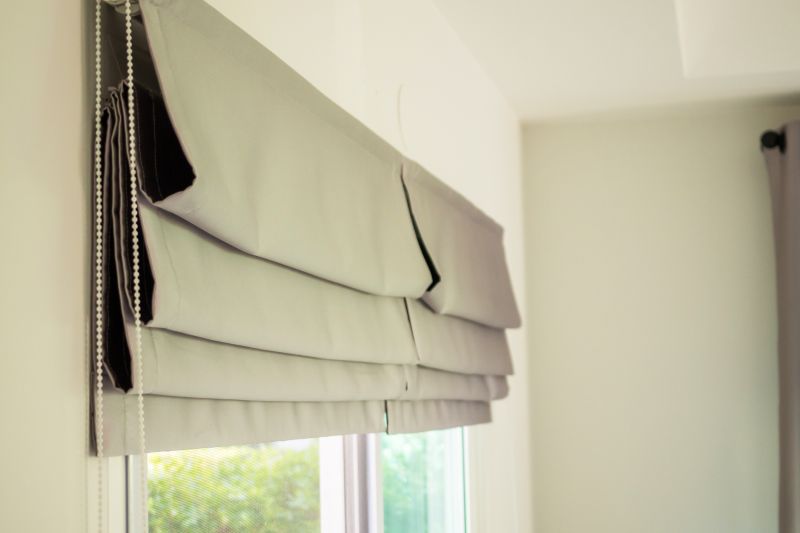 Frayed Fabric Blinds